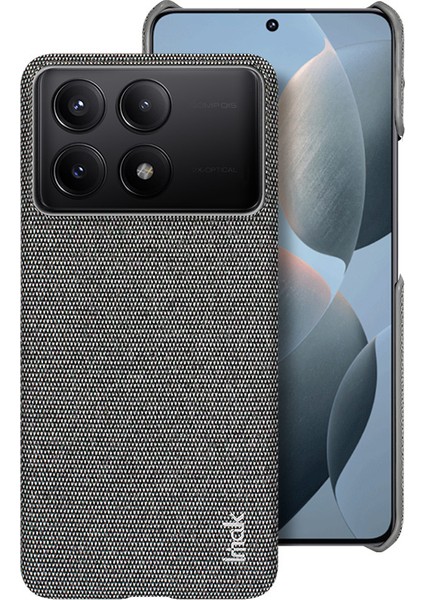 Xiaomi Redmi Için K70E 5g/poco X6 Pro 5g Kılıf Doku Doku Telefon Kapak-Dark Gri (Yurt Dışından)