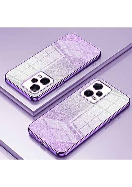 Xiaomi Redmi Için Arka Kabuk Not 12 Pro+ 5g Hassas Kesim Gradyan Glitter Tpu Cep Telefonu Kılıf Defteri (Yurt Dışından) fiyatları