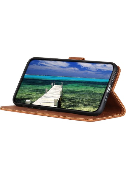 Xiaomi Redmi Için Note 13 Pro 5g Kılıf Retro Pu Deri Cep Telefonu Kapak Kılıfı (Yurt Dışından)