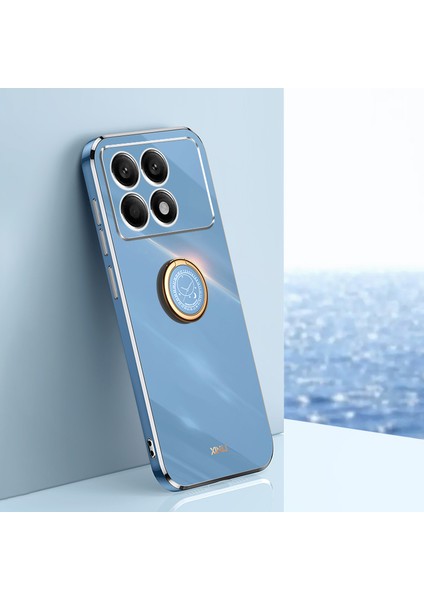 Xiaomi Redmi K70 5G/K70 Pro 5g Case Kickstand Ring Tutucu Tpu Telefon Kapak-Mavisi (Yurt Dışından) fiyatları