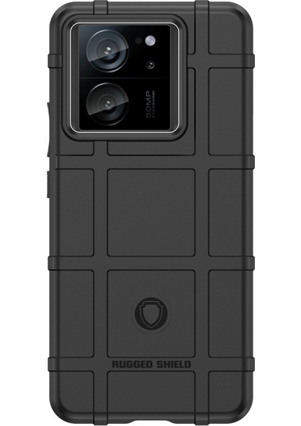 Xiaomi Redmi K60 ULTRA/13T/13T Pro-Sracratch Anti-Cratch Telefon Kapağı Square Grid Dokusu Tpu Telefon Kapak Black (Yurt Dışından) fiyatları