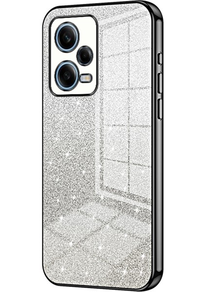 Xiaomi Redmi Için Note 12 Pro 5g Yumuşak Tpu Kabuğu Hassas Kesme Cep Telefonu Kılıf Black (Yurt Dışından)