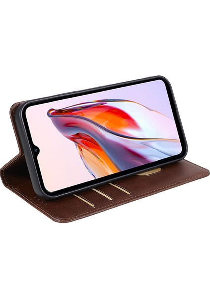 Xiaomi Için 14 Pro Case Deri Buzağı Dokusu Süper Mıknatıs Kapanışlı Telefon Koruma Kapağı (Yurt Dışından) fiyatları