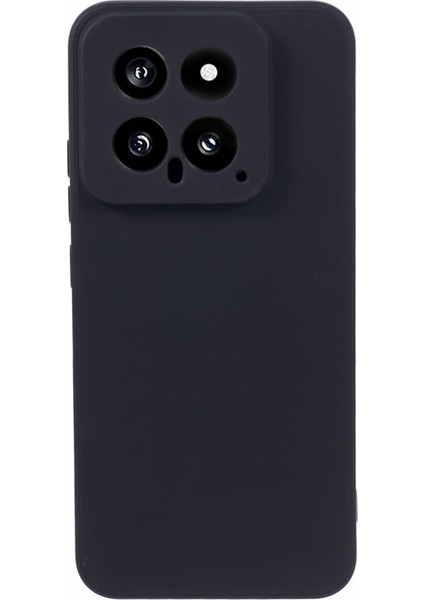 Xiaomi 14 Tpu Case Anti-Cratch Düz Edge Telefon Kapağı Black Için (Yurt Dışından)