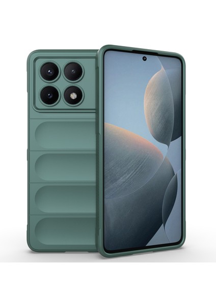 Xiaomi Redmi K70E 5g Kasa Yumuşak Esnek Tpu Telefon Kapak Yeşil (Yurt Dışından)