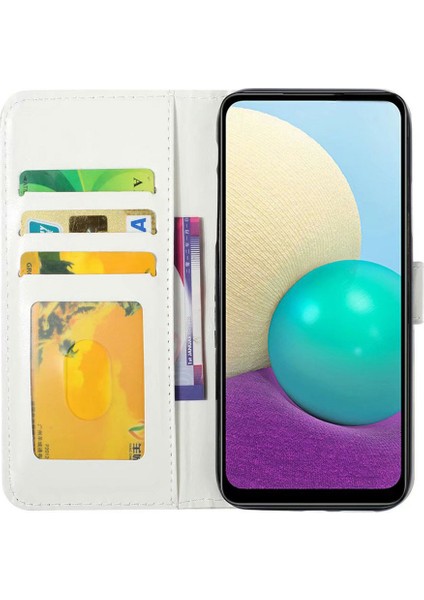 Xiaomi Için Redmi 10 4g (2021)/REDMI 10 2022 4g/10 Prime/not 11 4g (Mediatek) Vaka 3D Pot Deri Deri Stand Kapağı-Forver ve Daima (Yurt Dışından)
