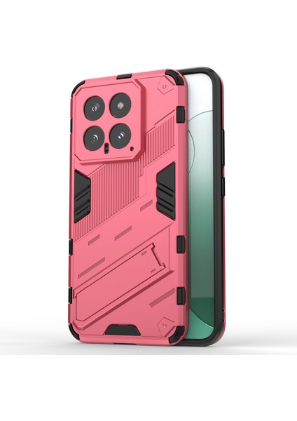 Xiaomi Için 14 Vaka Damla Dayanıklı Koruyucu Telefon Kapağı Kickstand-Rose (Yurt Dışından)
