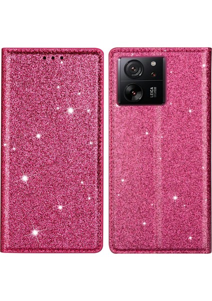 Xiaomi 13T/13T Pro/redmi K60 Ultra Case Pu Deri Deri Hafif Telefon Kapak Çizgisi (Yurt Dışından)
