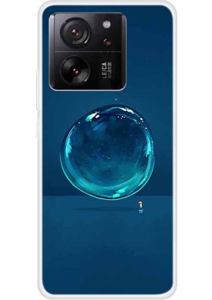 Xiaomi Için Redmi K60 ULTRA/13T/13T Pro Vaka Desen Baskı Yumuşak Tpu Telefon Koruyucu Kapak Suyu (Yurt Dışından)