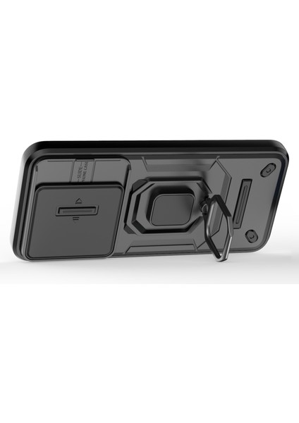 Xiaomi 14 Cep Telefonu Kılıfları Için Pc+Tpu Slayt Lens Koruma-Siyah ile Öne Çıkan Kickstand Kapak (Yurt Dışından) fiyatları