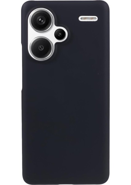 Xiaomi Için Redmi Note 13 Pro+ Telefon Kılıfı Sert Pc Kauçuklu Dirençli Kazıklar Kapak Black (Yurt Dışından)