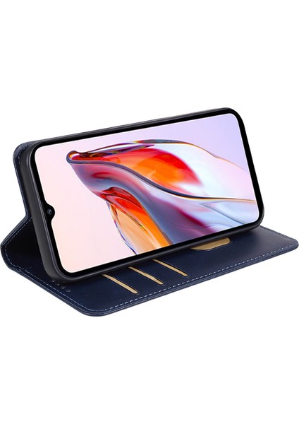 Xiaomi 14 Pro Case Deri Buzağı Dokusu Süper Mıknatıs Kapanış Mavisi ile Telefon Muhafız Kapağı (Yurt Dışından) fiyatları