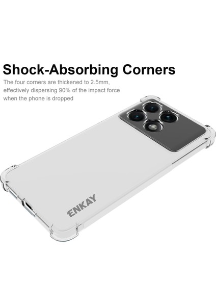 Xiaomi Redmi K70E 5g Clear Case Anti Drop Anti-Drop Slip Olmayan Tpu Telefon Kapağı (Yurt Dışından) fiyatları