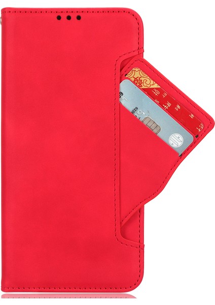 Xiaomi Için Redmi K70E/POCO X6 Pro 5g Telefon Kılıf Kart Yuvası Stand Manyetik Kapak Kapak-Kırmızı (Yurt Dışından) fiyatları