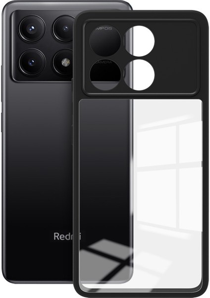 Xiaomi Redmi Için K70E 5g/poco X6 Pro 5g Vaka Şok Geçirmez Tpu + Pc Telefon Kapak Tutumlu (Yurt Dışından)