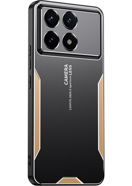 Xiaomi Redmi Için K70E 5g Hibrid Telefon Kılıfı Alüminyum Alaşım+Tpu+Pc Kapak Koruma Kapağı-Sold (Yurt Dışından)