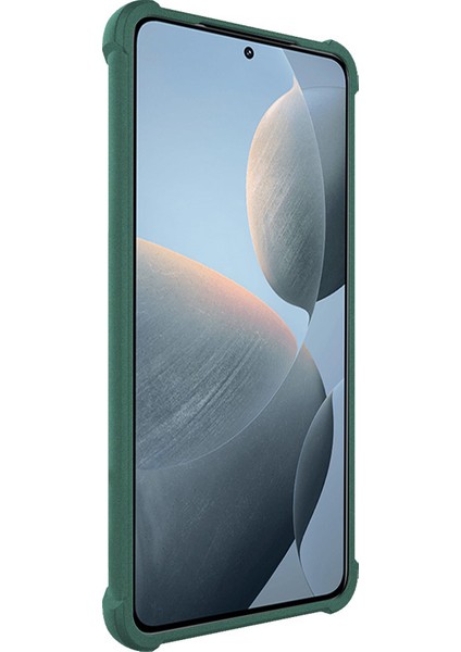 Xiaomi Için Redmi K70E 5g/poco X6 Pro 5g Tpu Kılıf Mat Hava Yastığı Köşesi Koruyucu Arka Kabuk Yeşili (Yurt Dışından) fiyatları