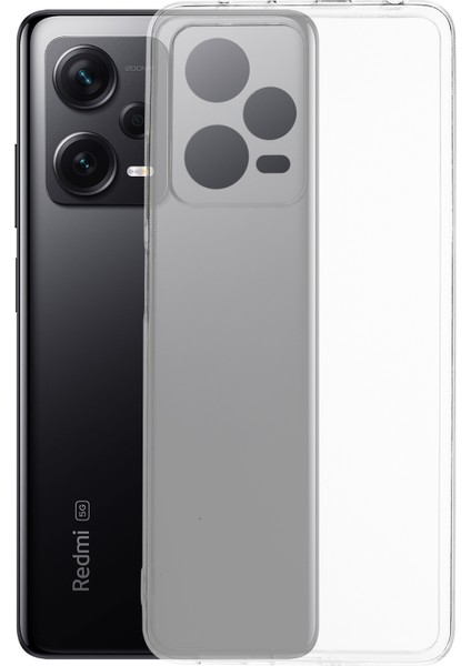 Xiaomi Redmi Için Note 12 Pro 5g Tpu Tpu Kılıfı Filigransız Şeffaf 2.0mm Telefon Kapağı (Yurt Dışından)