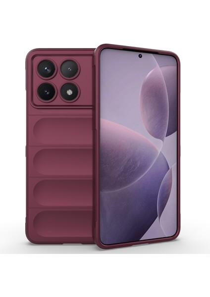 Xiaomi Redmi K70 5G/K70 Pro 5g Case Tpu Sağlam Telefon Kapak Kırmızısı (Yurt Dışından)