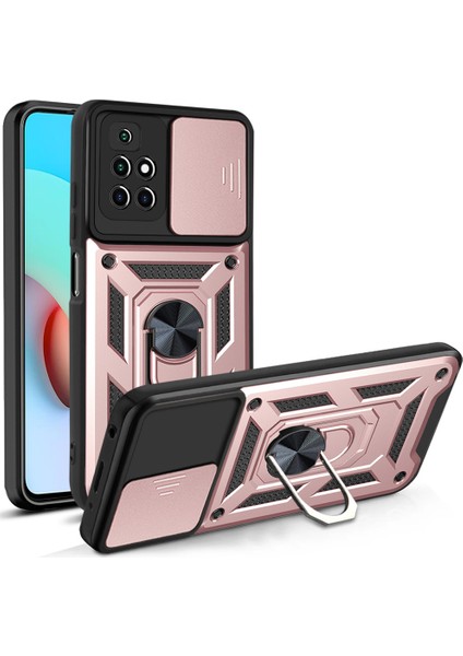 Xiaomi Için Redmi Note 11 4g (Mediatek)/redmi 10 4g (2021)/REDMI 10 2022 4g Case Kickstand Telefon Kapak Golü (Yurt Dışından)