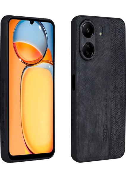 Xiaomi Redmi 13C 4g/poco C65 4g Case Anti-Fall Pu Deri+Tpu Tpu Telefon Kapağı Black (Yurt Dışından) fiyatları
