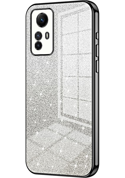 Xiaomi Redmi Için Tpu Kapak Not 12S 4g Hassas Kesim Bump Düzeltili Cep Telefonu Kılıf Black (Yurt Dışından)