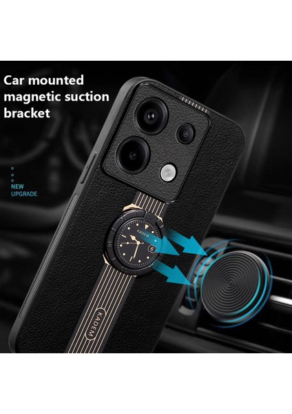 Xiaomi Redmi Için Note 13 Pro 5g Case Anit-Fall Kickstand Electleclating Telefon Kapak Black (Yurt Dışından)