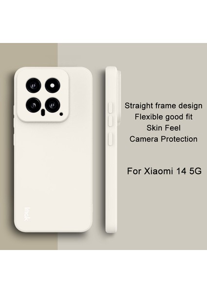 Xiaomi Için 14 Case Düz Kenar Esnek Tpu Telefon Geri Kapak-Beyaz (Yurt Dışından) fiyatları