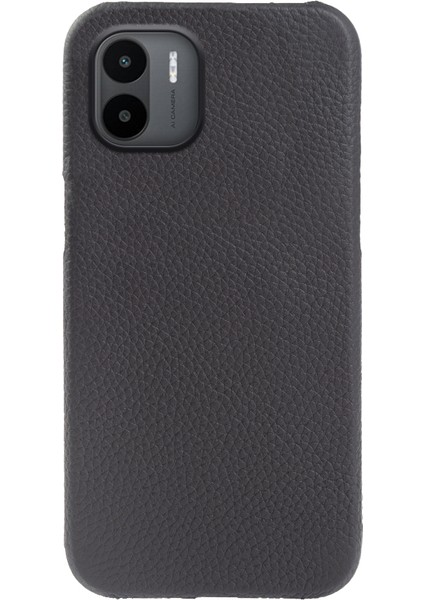Xiaomi Redmi A2 4g/a1 4g Orijinal Inek Deri+Pc Telefon Kılıfı Shock Anti-Shock Manyetik Arka Kapak Black (Yurt Dışından)