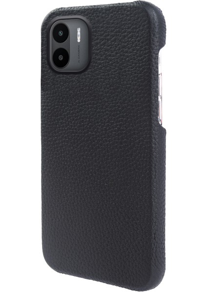 Xiaomi Redmi A2 4g/a1 4g Orijinal Inek Deri+Pc Telefon Kılıfı Shock Anti-Shock Manyetik Arka Kapak Black (Yurt Dışından)