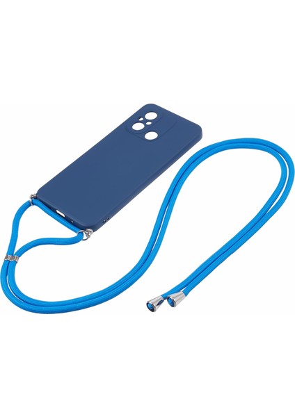 Xiaomi Redmi 12C 4g Kasa Yumuşak Fiber Astar Tpu Tpu Telefon Kapağı Lanyard-Sapphire (Yurt Dışından) fiyatları