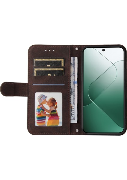 Xiaomi Için 14 Telefon Kabuğu Baskılı Cilt Touch Pu Deri Stand Cüzdan Mobil Kek (Yurt Dışından) fiyatları