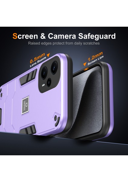 Xiaomi Için Poco F5 5g/redmı Note 12 Turbo Kılıf Damla Koruma Pc+Tpu Telefon Kapak-Morası (Yurt Dışından) fiyatları