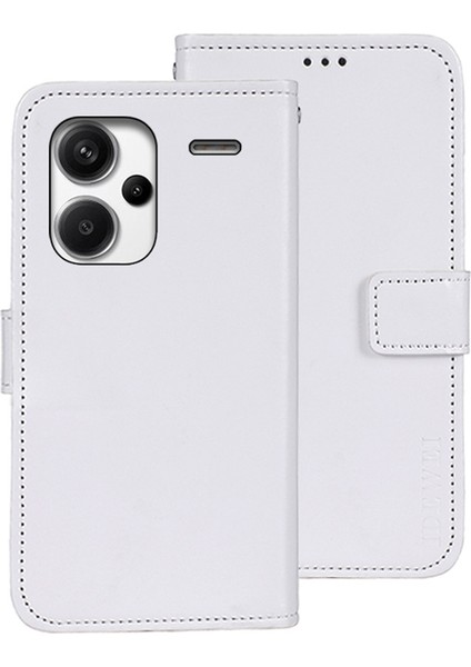 Xiaomi Redmi Için Note 13 Pro+ 5g Case Çılgın At Kartı Sahibi Telefon Koruyucu-Beyaz (Yurt Dışından)