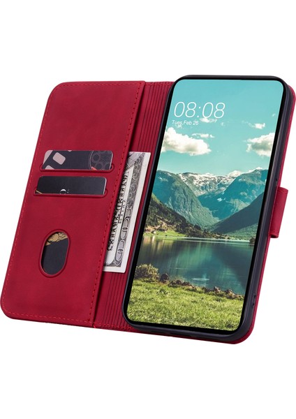 Xiaomi Için Redmi Note 12S 4g Kılıfı Pu Baskılı Pu Deri Düşüş Proof Telefon Kapak Kırmızısı (Yurt Dışından) fiyatları