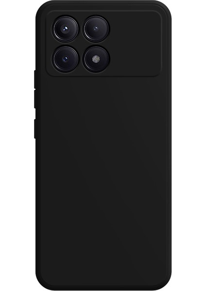 Xiaomi Redmi Için K70E 5g Kasa Düz Kenar Kauçuklaştırılmış Tpu Telefon Kapak Black (Yurt Dışından)