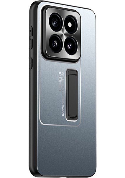 Xiaomi 14 Back Case Geliştirilmiş Sert Pc Telefon Koruyucu Kapak Kickstand-Mavi (Yurt Dışından)