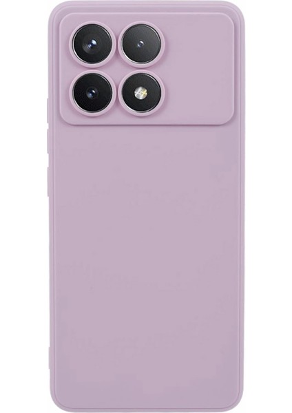 Xiaomi Redmi K70 5G/K70 Pro 5g Kılıf Düz Kenar Tpu Telefon Kapak Morası (Yurt Dışından)