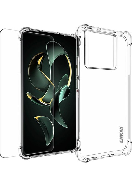 Xiaomi 13T/13T Pro/redmi K60 Ultra Case Yüksek Alüminyum Silicon Cam Film ile Tpu Telefon Kapağı (Yurt Dışından)