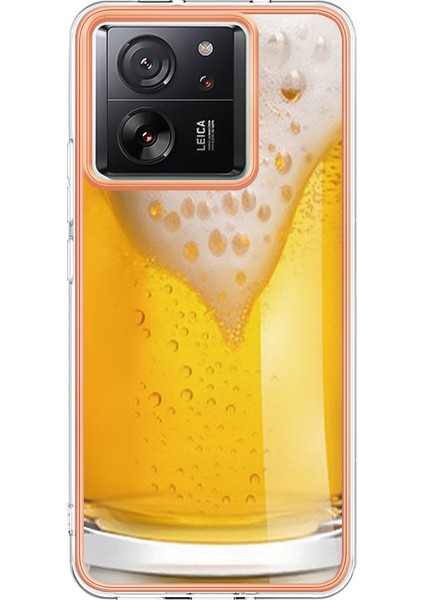 Xiaomi 13T/13T Pro/redmi K60 Ultra Case 2.0mm Imd Desen Telefon Tpu Cover-Beer (Yurt Dışından) fiyatları