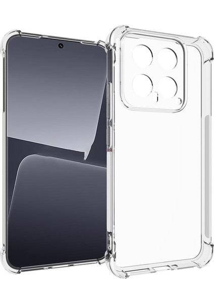 Xiaomi 14 Cep Telefonu Kılıfı Esnek Tpu Anti-Çizelge Hd Şeffaf Telefon Kapağı (Yurt Dışından)