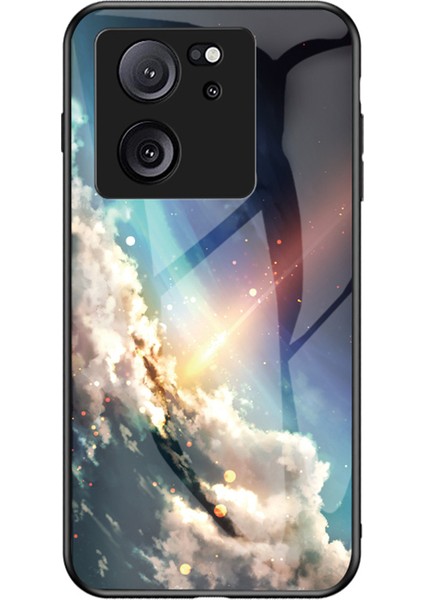 Xiaomi Redmi K60 ULTRA/13T/13T Pro Shell Yıldızlı Gökyüzü Desen Anti-Collision Cover-Cover-Light Starry Sky (Yurt Dışından)