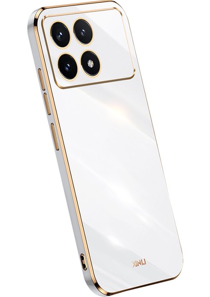 Xiaomi Redmi Için K70E 5g Telefon Kılıf Kamera Koruma Kapak-Beyaz (Yurt Dışından)