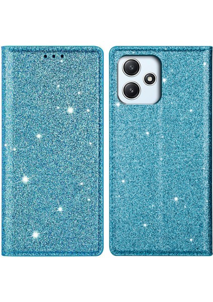 Xiaomi Redmi 12 4g/5g (Global)/poco M6 Pro 5g Case Kart Tutucu Mavisi ile Hafif Telefon Kapağı (Yurt Dışından)