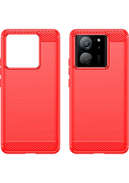 Xiaomi Için Redmi K60 ULTRA/13T/13T Pro Karbon Fiber Doku Kapağı Fırçalanmış Tpu Anti-Drop Telefon Kasası (Yurt Dışından) fiyatları