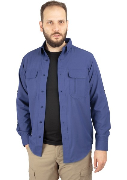 North Mountain Tactical Gömlek Yazlık Mavi