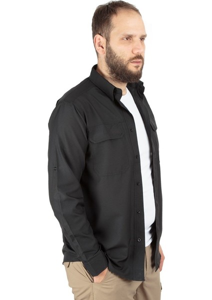 North Mountain Tactical Gömlek Yazlık Siyah modelleri