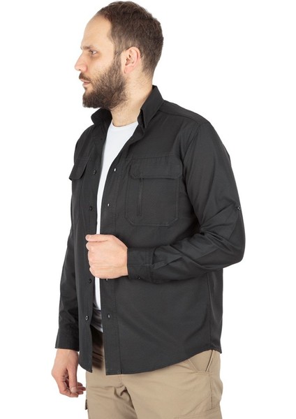North Mountain Tactical Gömlek Yazlık Siyah indirimleri