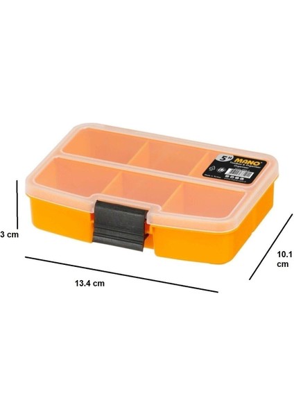 Org-5 Mini Malzeme Kutusu Organizer 5"