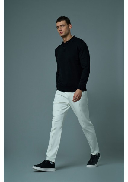 Klasik Kalıp Basic Polo Yaka Triko-T1006